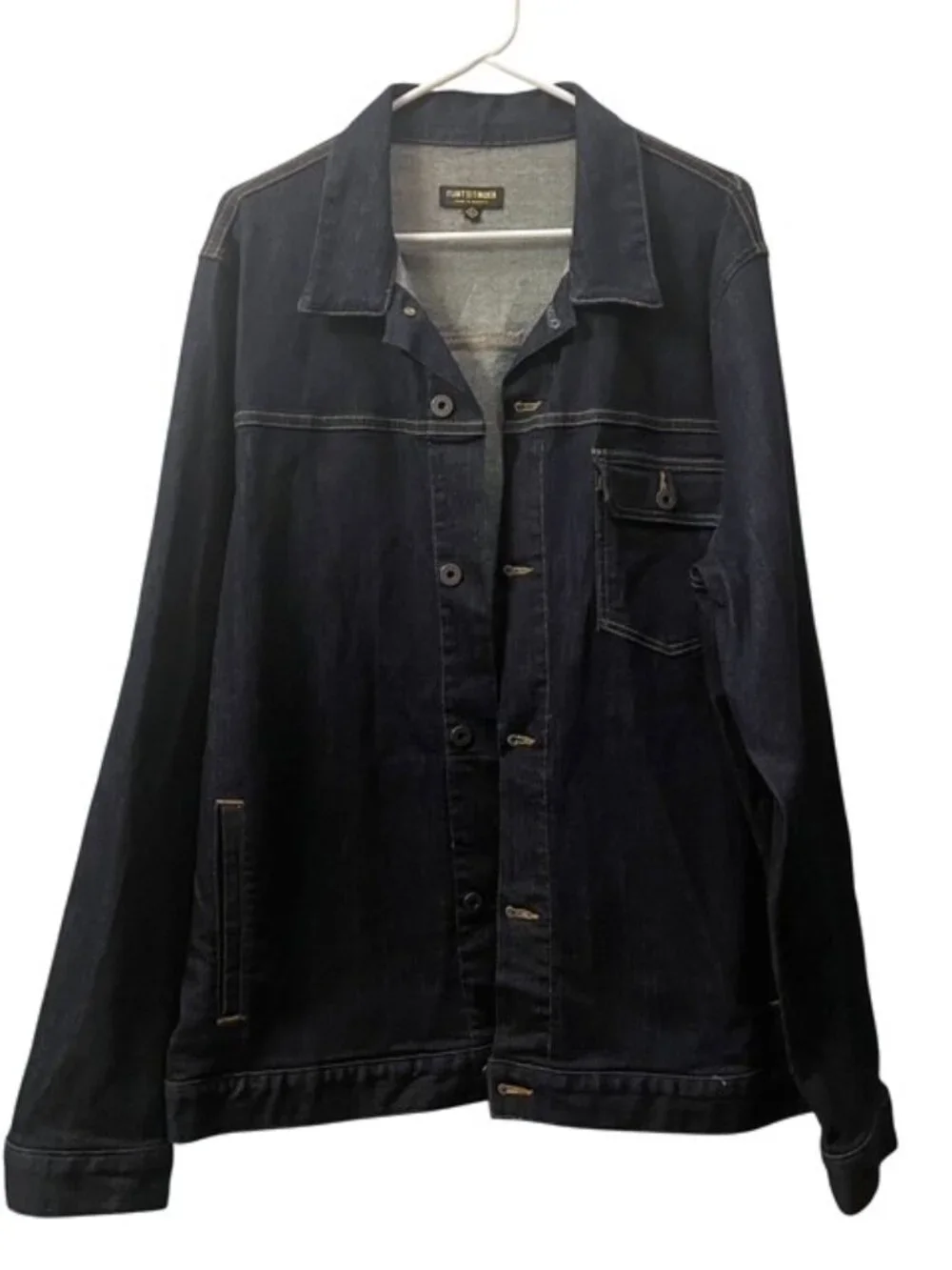 Men's Flint and Tinder Stretch Denim Trucker Jacket Size 2X